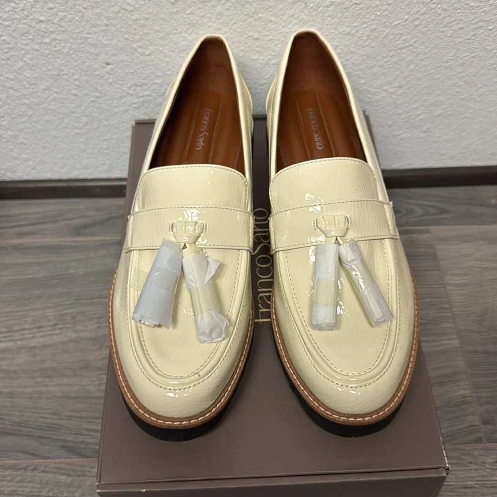 Franco Sarto Carolynn Tassel Loafer Putty